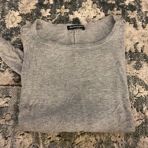Brandy Melville Ribbed long sleeve
